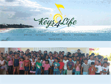 Tablet Screenshot of keys4life.org